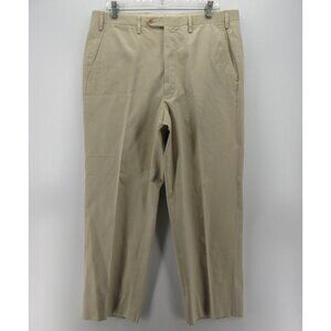 Kiton Pants 36X28 Napoli Chino Khakis Trousers Classic Cotton Italy *